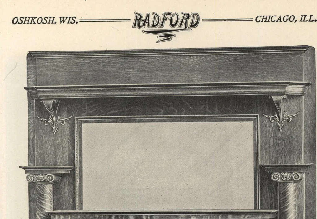 An illustration from Sash, doors, blinds, mouldings, and all kinds of millwork, 1904, leaf 260