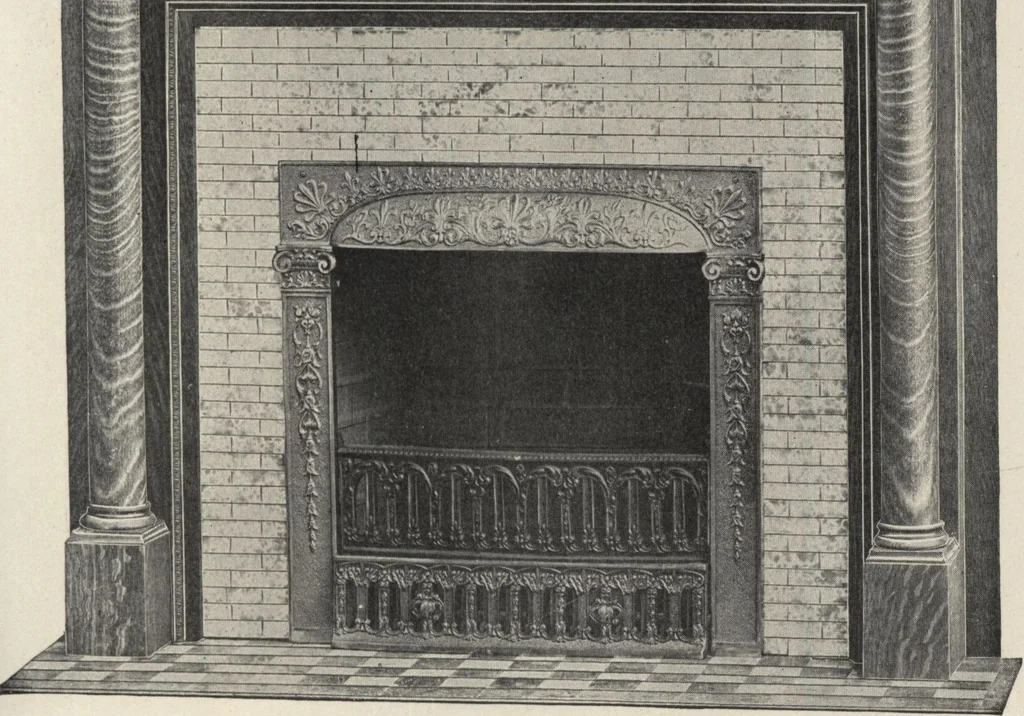 An illustration from Sash, doors, blinds, mouldings, and all kinds of millwork, 1904, leaf 260