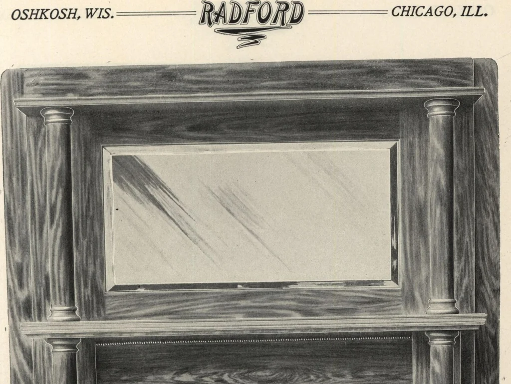 An illustration from Sash, doors, blinds, mouldings, and all kinds of millwork, 1904, leaf 262