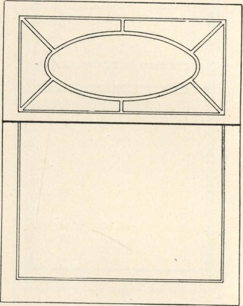 An illustration from Sash, doors, blinds, mouldings, and all kinds of millwork, 1904, leaf 27