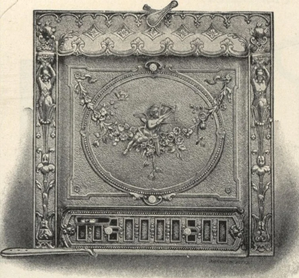 An illustration from Sash, doors, blinds, mouldings, and all kinds of millwork, 1904, leaf 274