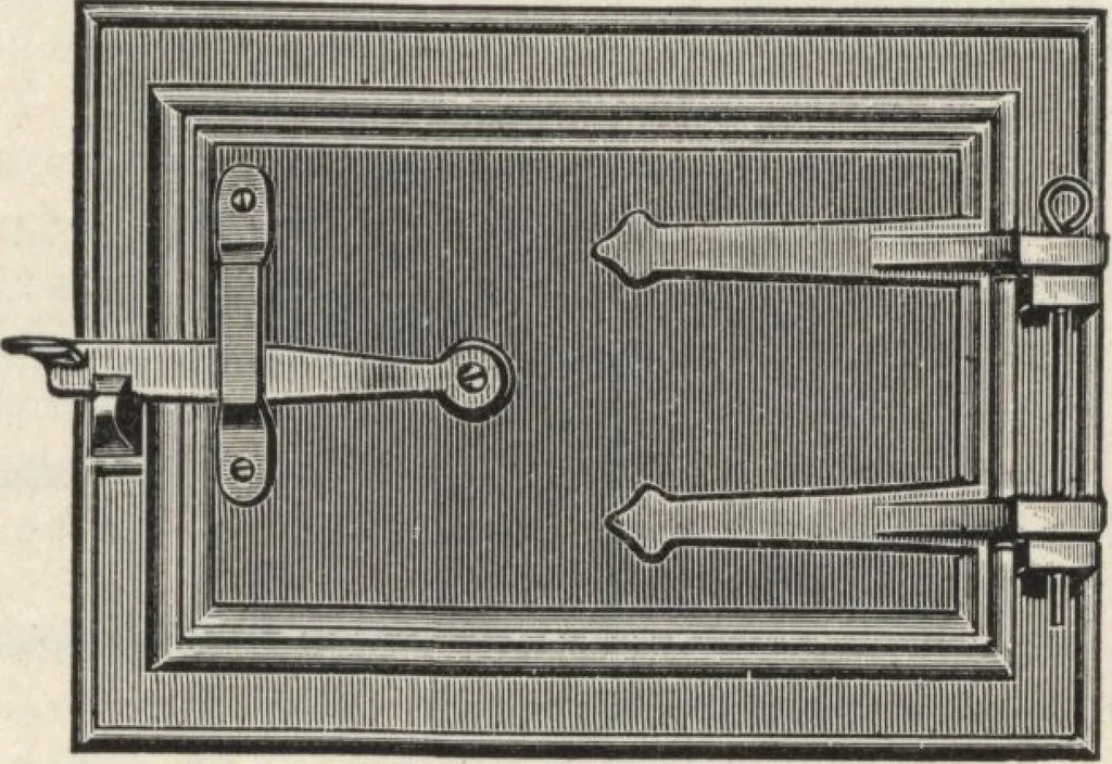 An illustration from Sash, doors, blinds, mouldings, and all kinds of millwork, 1904, leaf 274