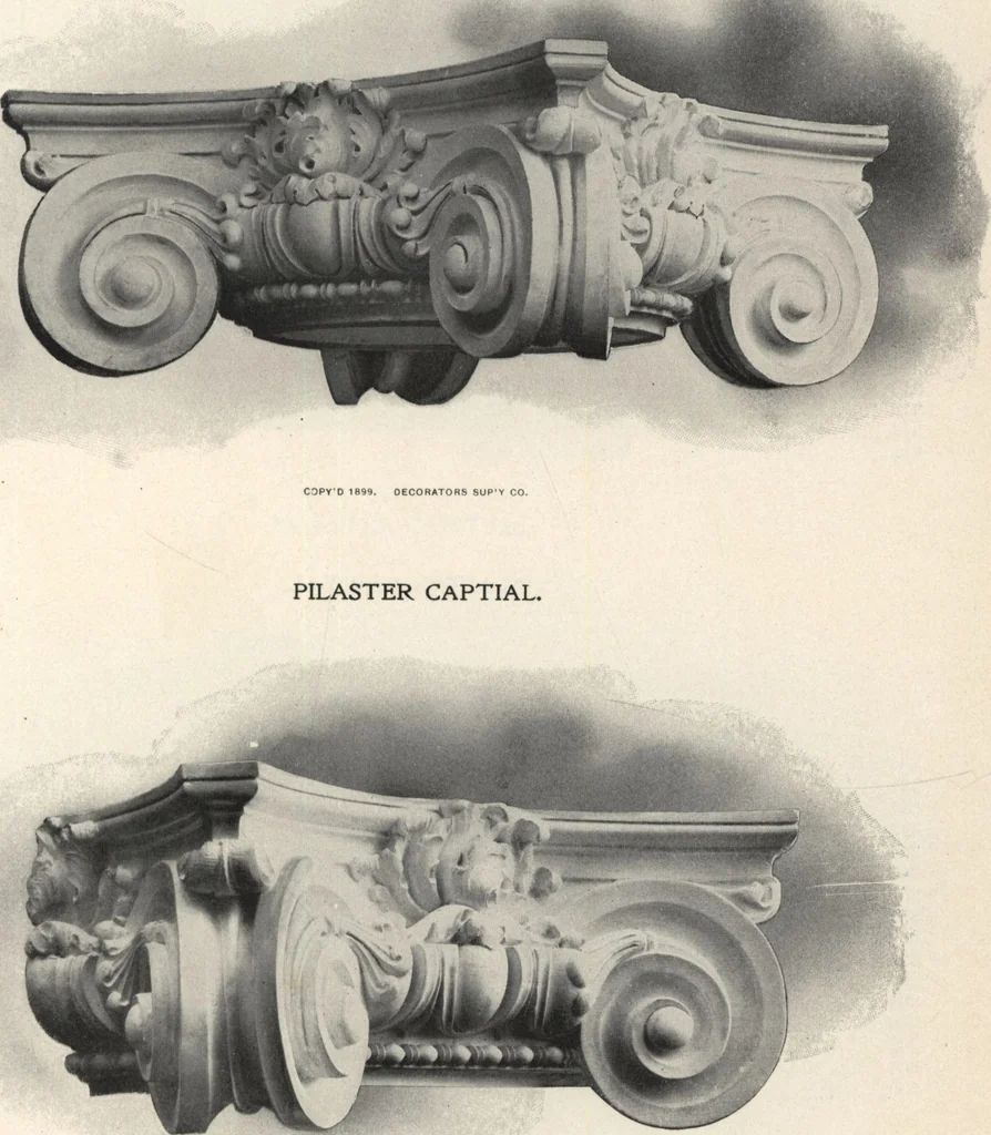 An illustration from Sash, doors, blinds, mouldings, and all kinds of millwork, 1904, leaf 280