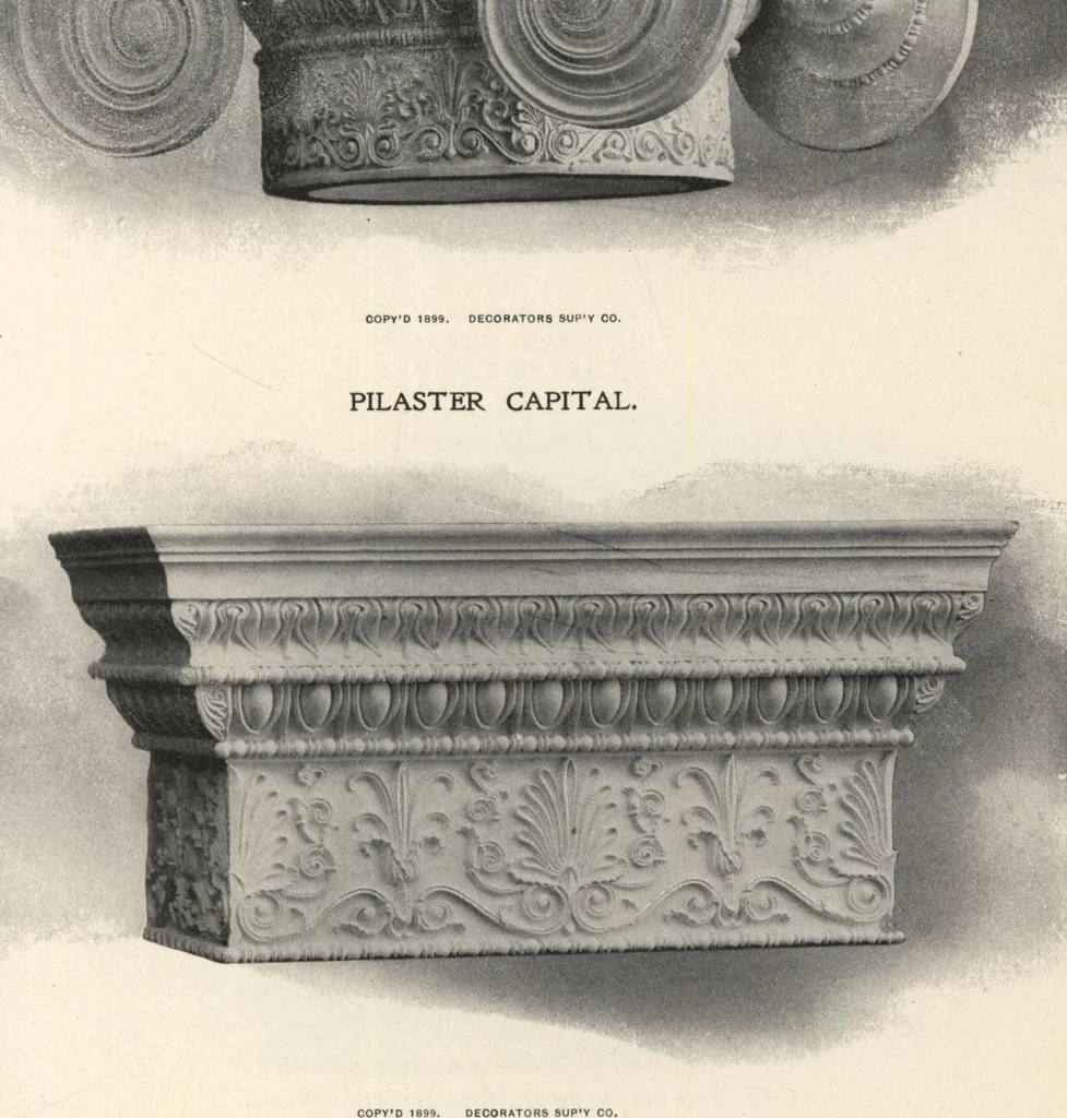 An illustration from Sash, doors, blinds, mouldings, and all kinds of millwork, 1904, leaf 284
