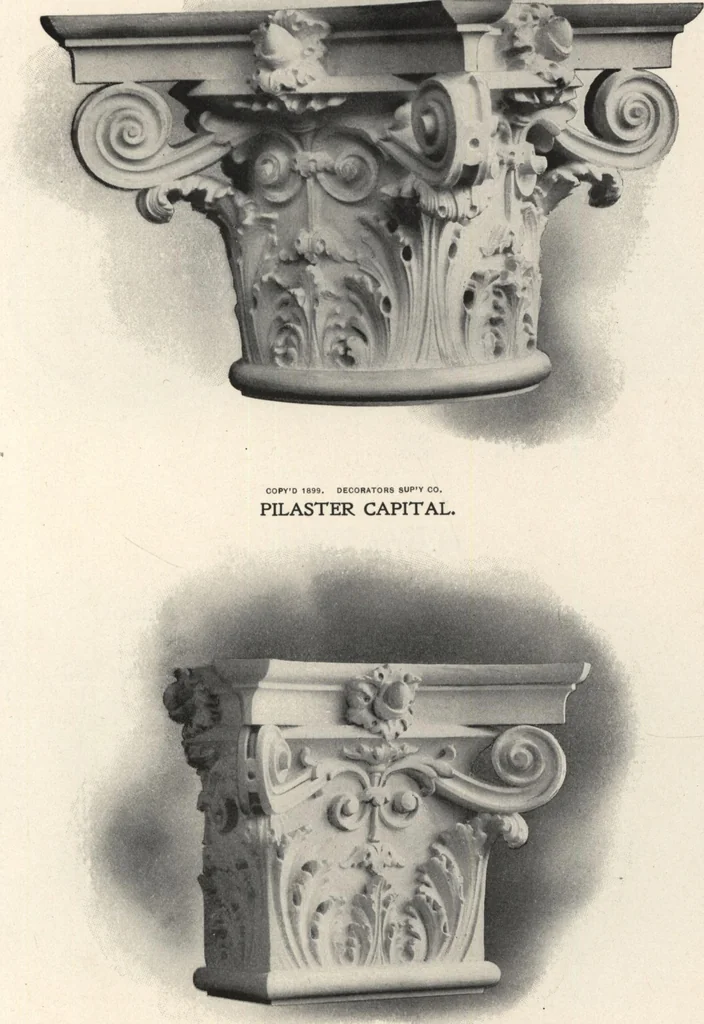 An illustration from Sash, doors, blinds, mouldings, and all kinds of millwork, 1904, leaf 288