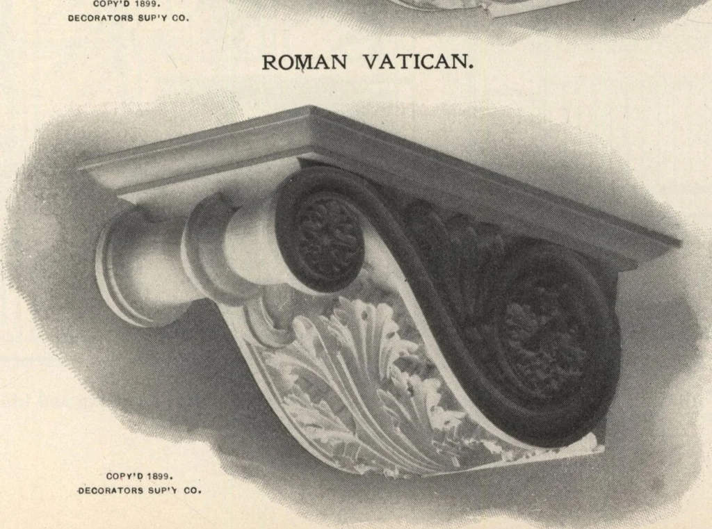 An illustration from Sash, doors, blinds, mouldings, and all kinds of millwork, 1904, leaf 292