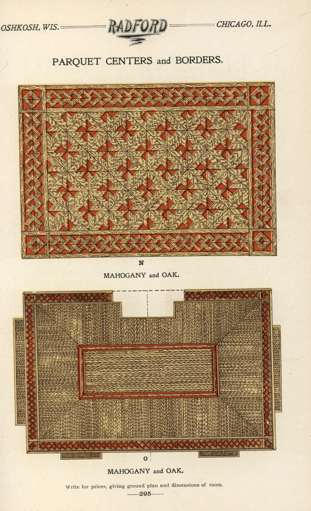 An illustration from Sash, doors, blinds, mouldings, and all kinds of millwork, 1904, leaf 298