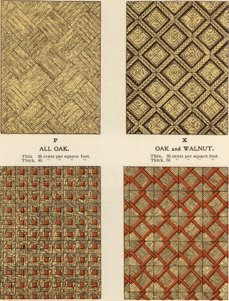 An illustration from Sash, doors, blinds, mouldings, and all kinds of millwork, 1904, leaf 299
