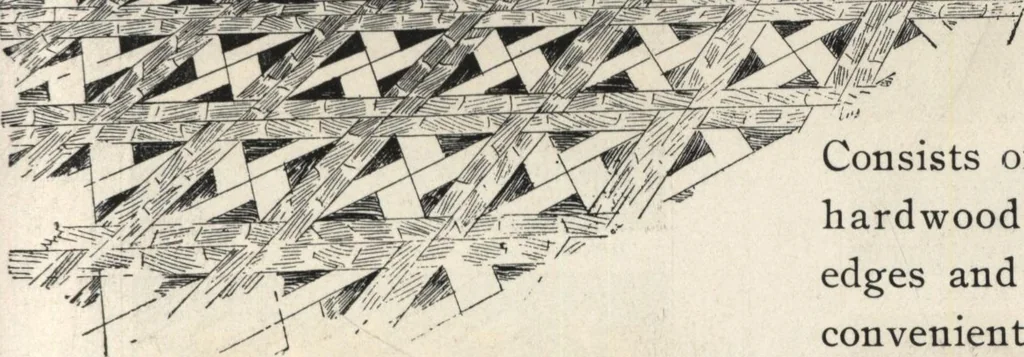 An illustration from Sash, doors, blinds, mouldings, and all kinds of millwork, 1904, leaf 300