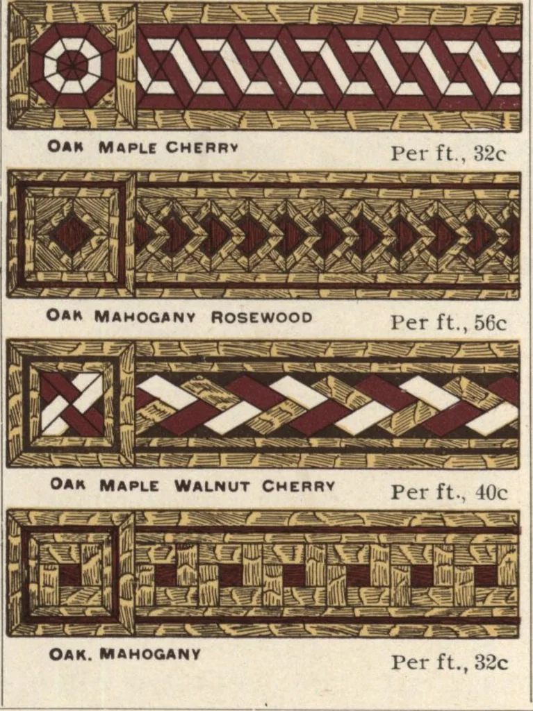 An illustration from Sash, doors, blinds, mouldings, and all kinds of millwork, 1904, leaf 301