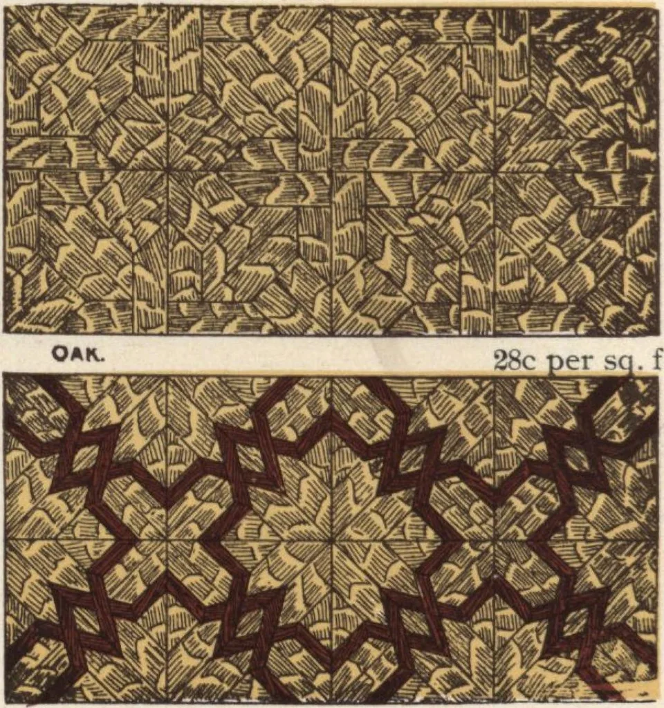 An illustration from Sash, doors, blinds, mouldings, and all kinds of millwork, 1904, leaf 301