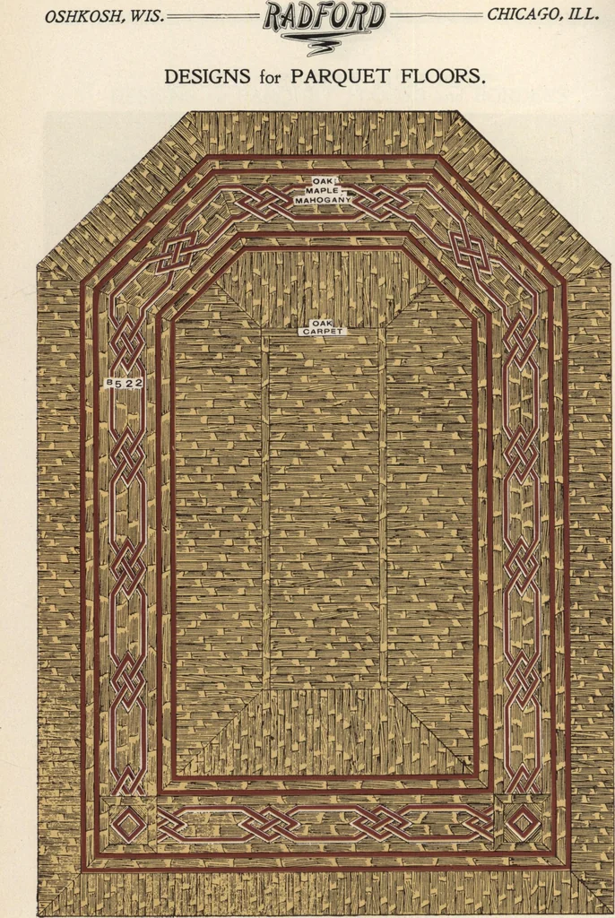 An illustration from Sash, doors, blinds, mouldings, and all kinds of millwork, 1904, leaf 303