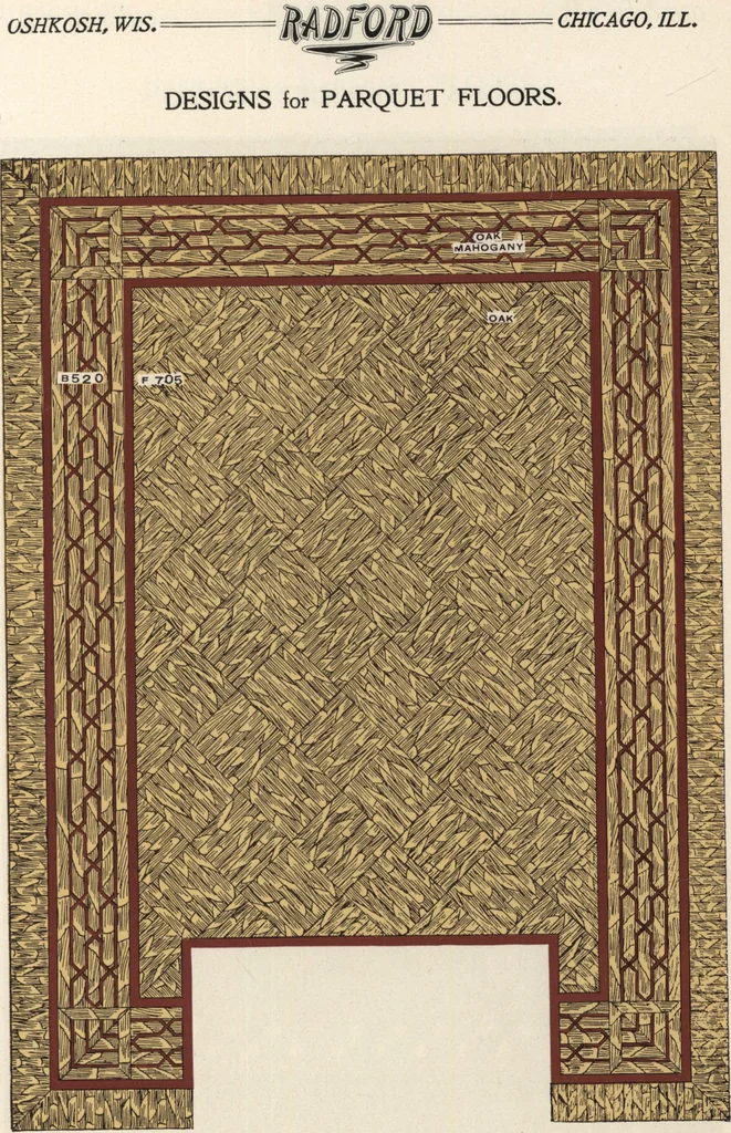 An illustration from Sash, doors, blinds, mouldings, and all kinds of millwork, 1904, leaf 304