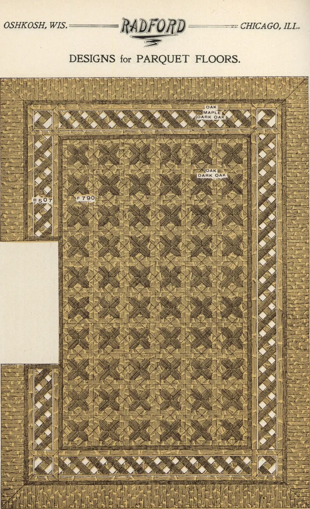 An illustration from Sash, doors, blinds, mouldings, and all kinds of millwork, 1904, leaf 305