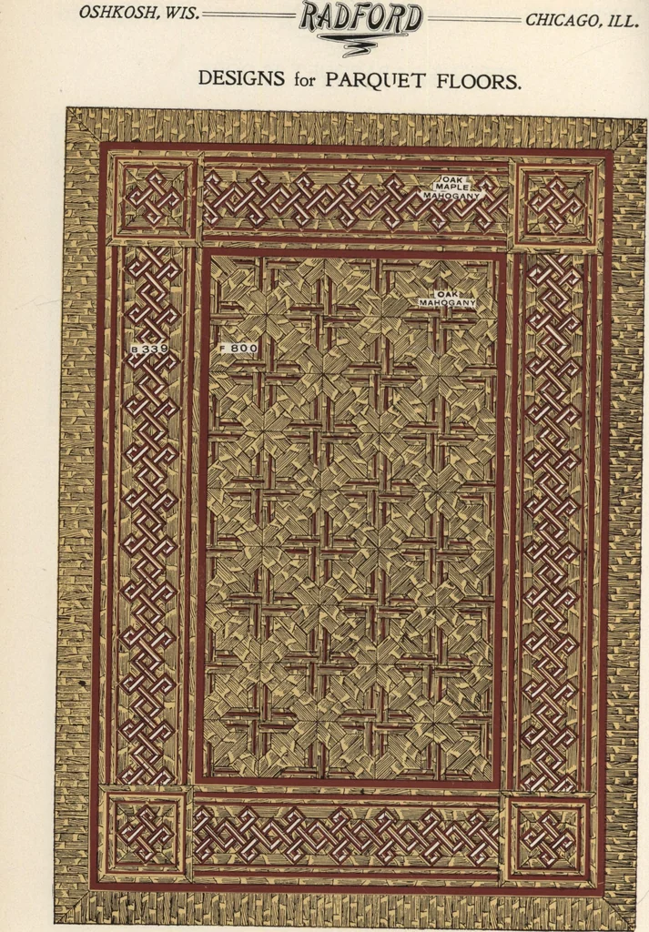 An illustration from Sash, doors, blinds, mouldings, and all kinds of millwork, 1904, leaf 307