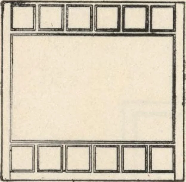 An illustration from Sash, doors, blinds, mouldings, and all kinds of millwork, 1904, leaf 33