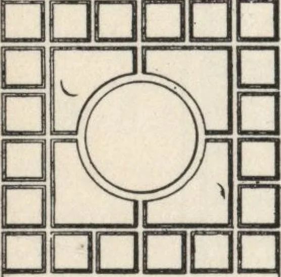An illustration from Sash, doors, blinds, mouldings, and all kinds of millwork, 1904, leaf 33