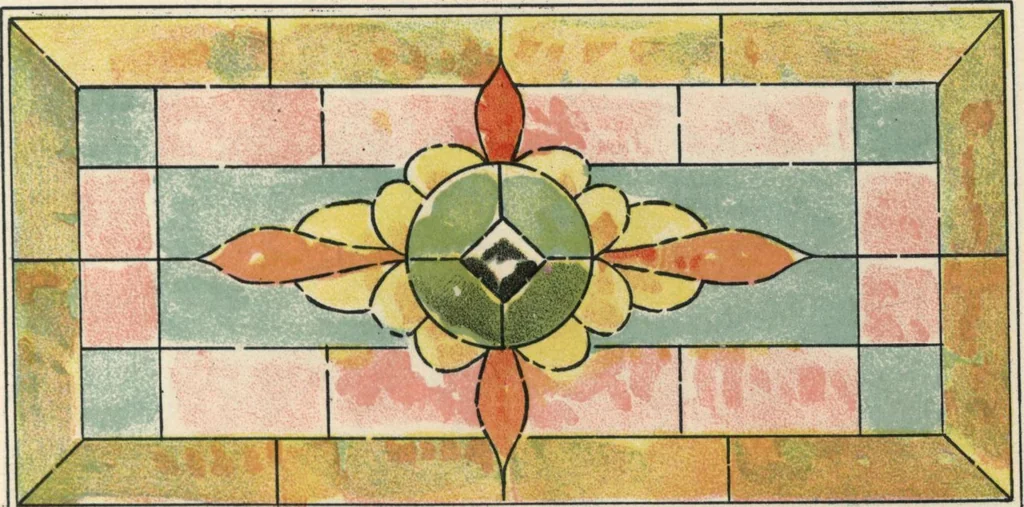 An illustration from Sash, doors, blinds, mouldings, and all kinds of millwork, 1904, leaf 38