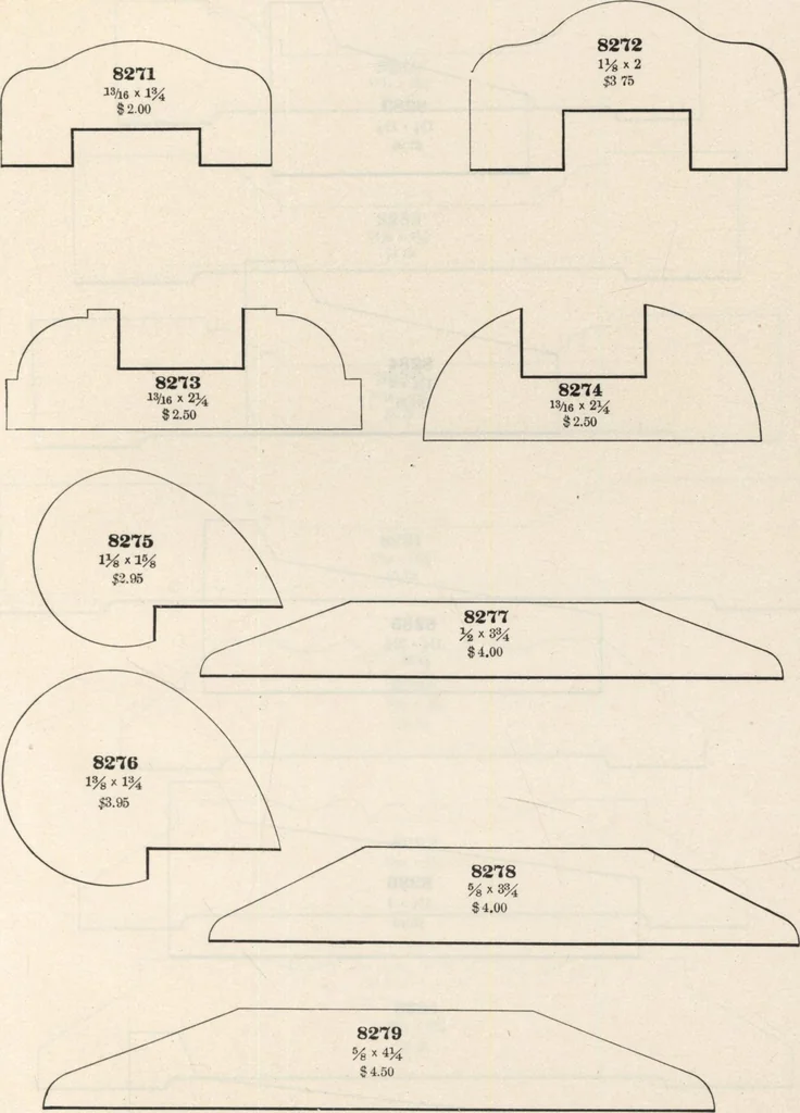 An illustration from Sash, doors, blinds, mouldings, and all kinds of millwork, 1904, leaf 390