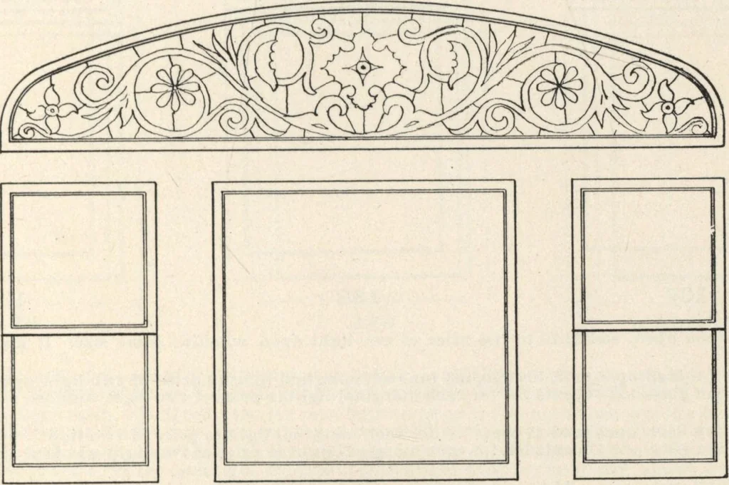 An illustration from Sash, doors, blinds, mouldings, and all kinds of millwork, 1904, leaf 40