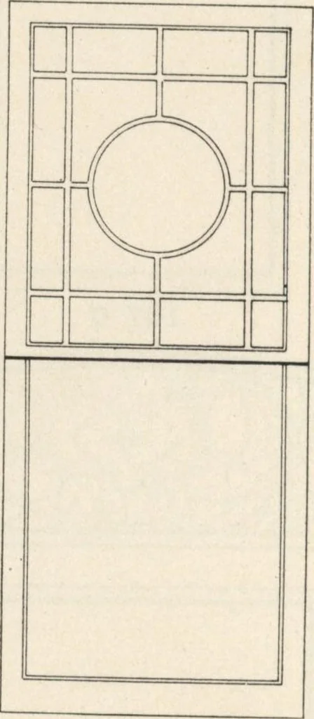 An illustration from Sash, doors, blinds, mouldings, and all kinds of millwork, 1904, leaf 41