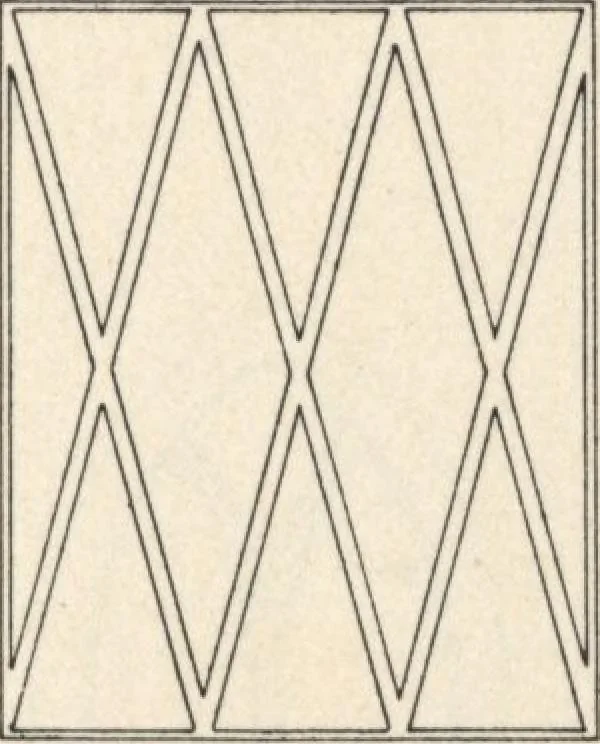 An illustration from Sash, doors, blinds, mouldings, and all kinds of millwork, 1904, leaf 42