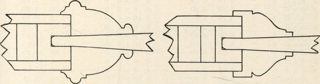 An illustration from Sash, doors, blinds, mouldings, and all kinds of millwork, 1904, leaf 54