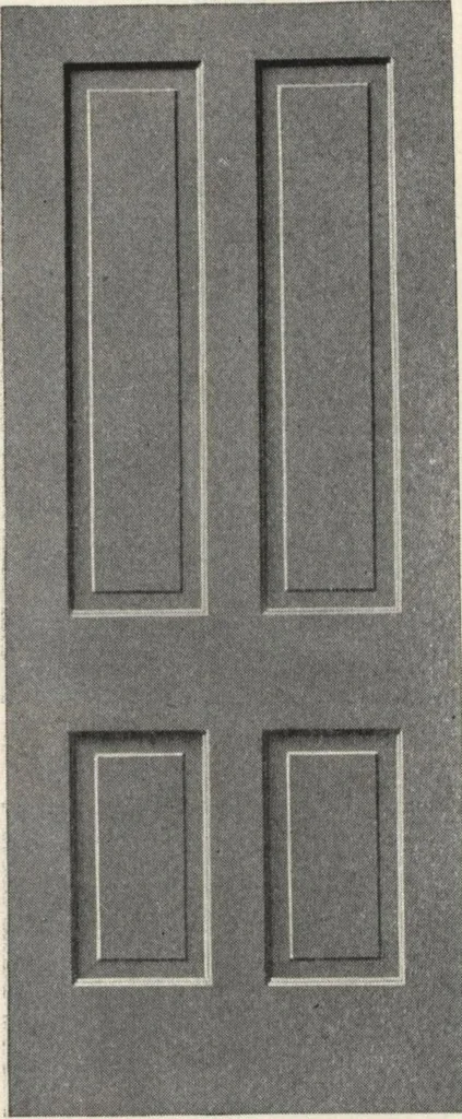 An illustration from Sash, doors, blinds, mouldings, and all kinds of millwork, 1904, leaf 70