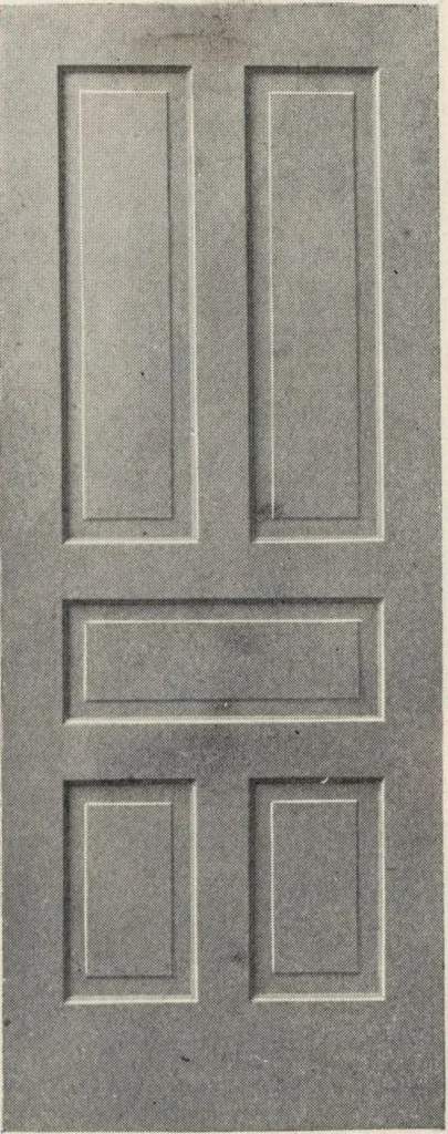 An illustration from Sash, doors, blinds, mouldings, and all kinds of millwork, 1904, leaf 70