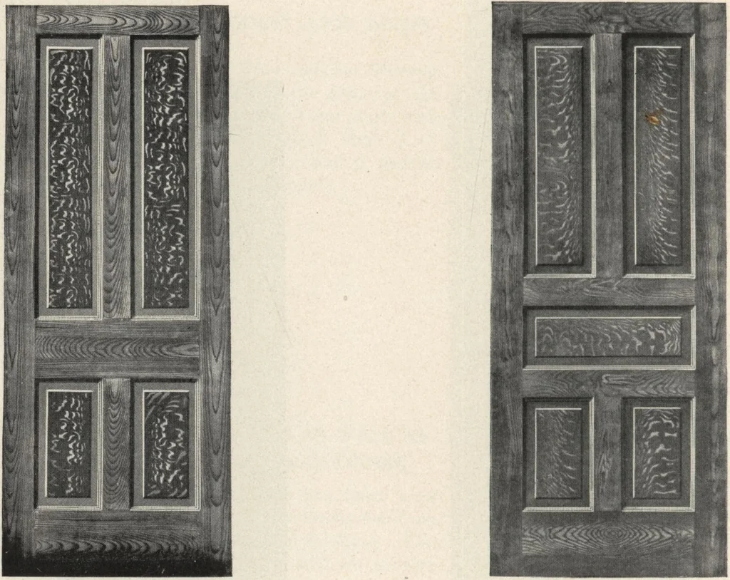 An illustration from Sash, doors, blinds, mouldings, and all kinds of millwork, 1904, leaf 73