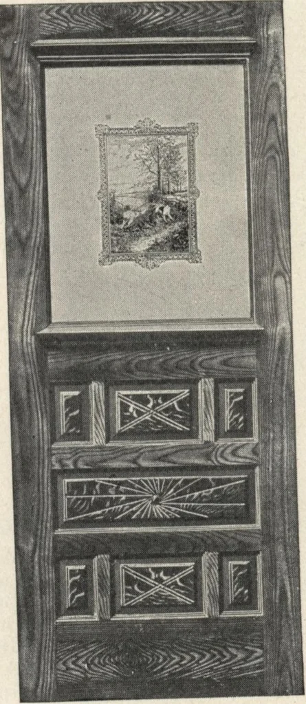 An illustration from Sash, doors, blinds, mouldings, and all kinds of millwork, 1904, leaf 75