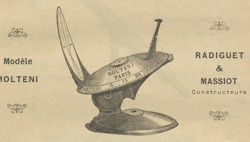 An illustration from Éditions des Diapositives pour Conférences Scientifiques et Mondaines: Catalogue Général des vues scientifiques & littéraries classées suivant un ordre méthodique et rationnel - 1er Fascicule Astronomie, 1905, leaf 35