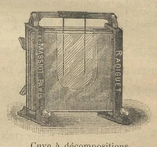 An illustration from No. 38 - Projections Molteni - Éditions des Diapositives pour Conférences Scientifiques et Mondaines: Catalogue Général des vues scientifiques & littéraries classées suivant un ordre méthodique et rat. 2e Fascicule Physique & Chimie, 1907, leaf 41
