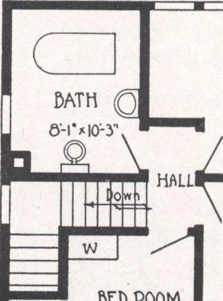 An illustration from Bennett better-built, ready-cut homes, catalog no. 21, 1922, leaf 18