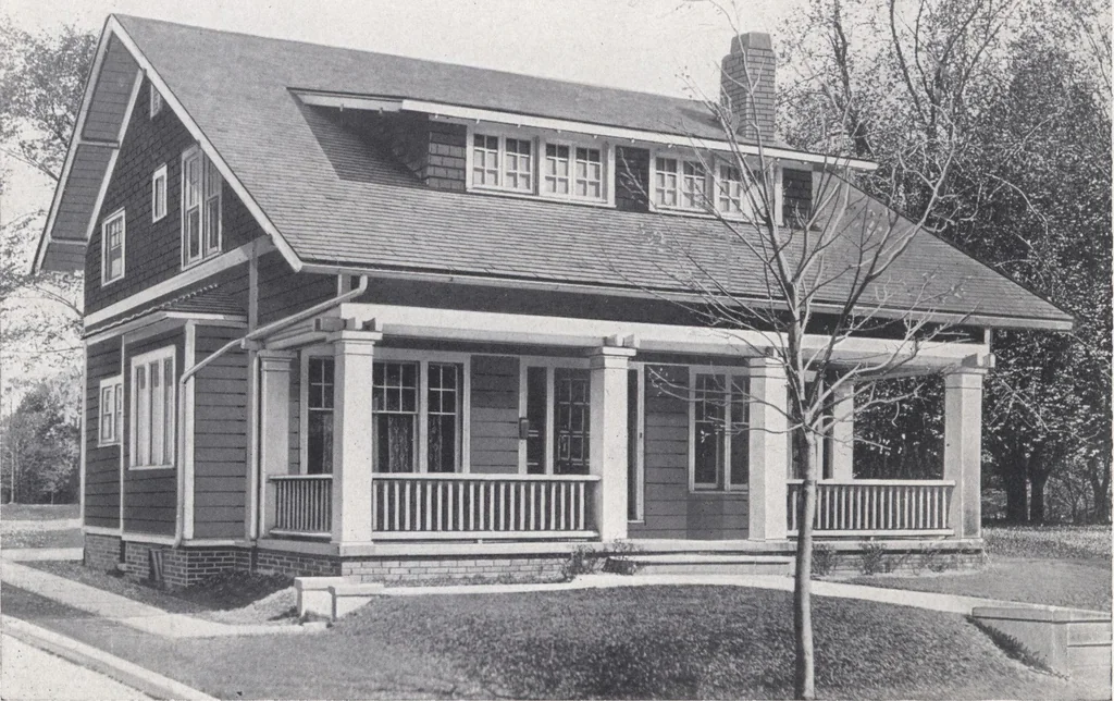 An illustration from Bennett better-built, ready-cut homes, catalog no. 21, 1922, leaf 27