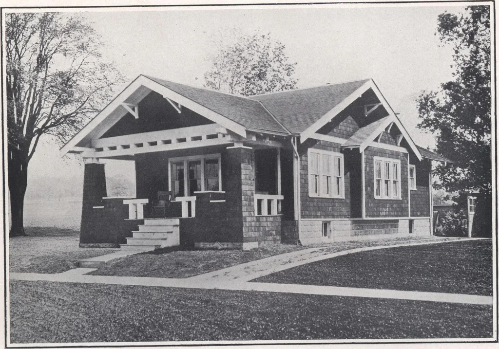 An illustration from Bennett better-built, ready-cut homes, catalog no. 21, 1922, leaf 38