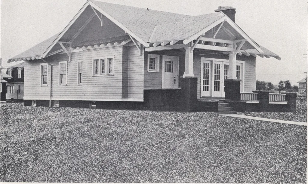 An illustration from Bennett better-built, ready-cut homes, catalog no. 21, 1922, leaf 41