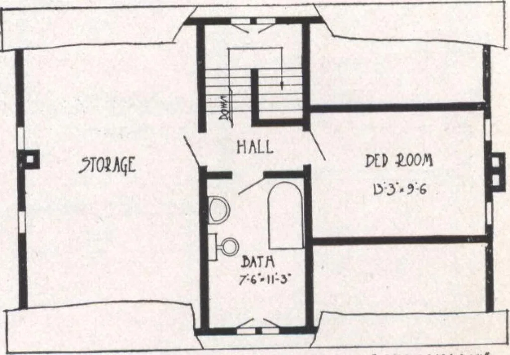 An illustration from Bennett better-built, ready-cut homes, catalog no. 21, 1922, leaf 42