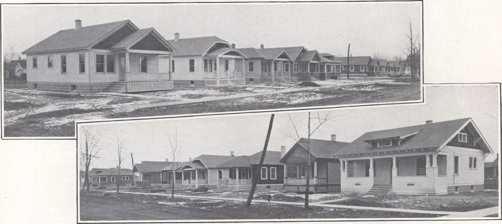 An illustration from Bennett better-built, ready-cut homes, catalog no. 21, 1922, leaf 59