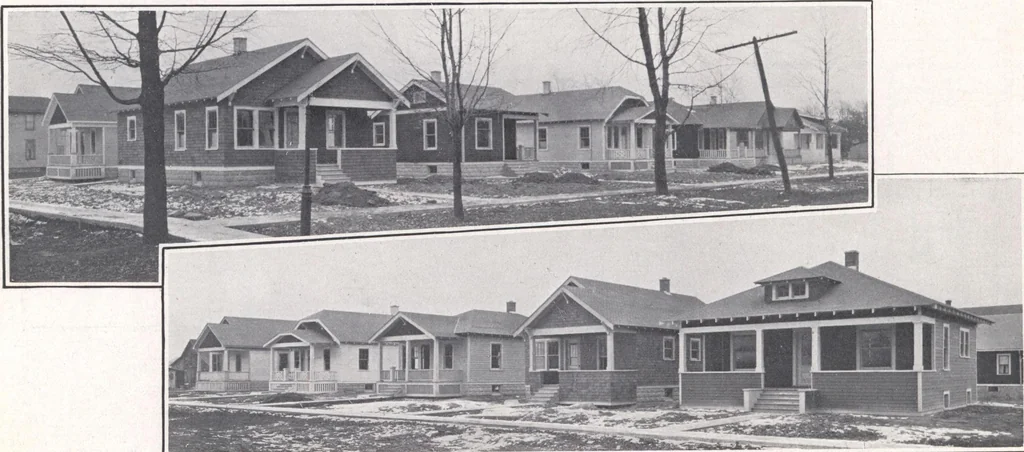 An illustration from Bennett better-built, ready-cut homes, catalog no. 21, 1922, leaf 59