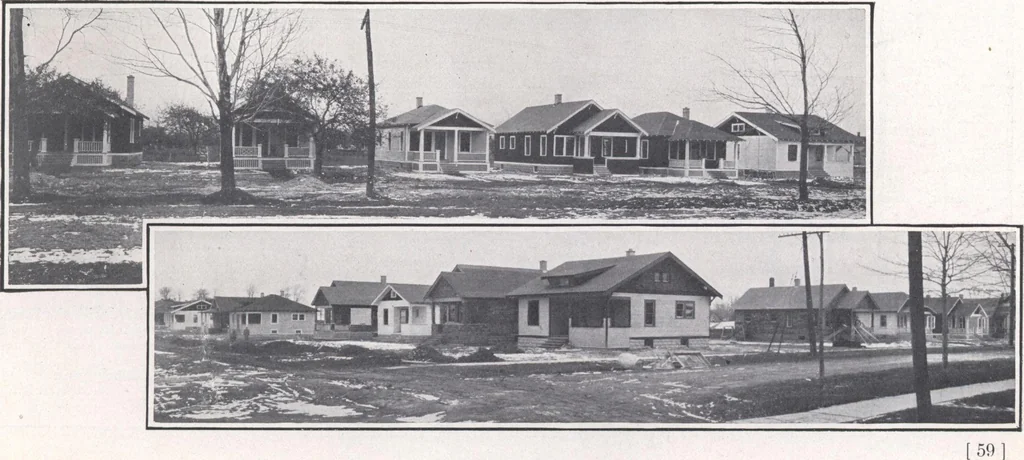 An illustration from Bennett better-built, ready-cut homes, catalog no. 21, 1922, leaf 60