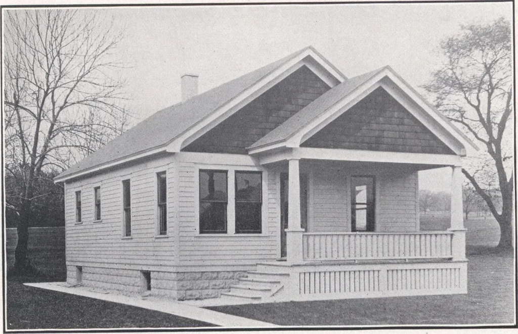 An illustration from Bennett better-built, ready-cut homes, catalog no. 21, 1922, leaf 61