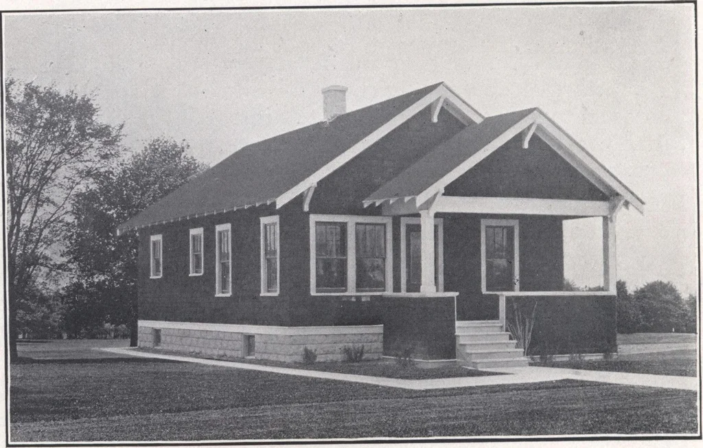 An illustration from Bennett better-built, ready-cut homes, catalog no. 21, 1922, leaf 61