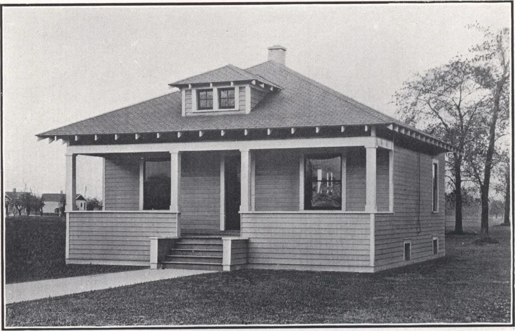 An illustration from Bennett better-built, ready-cut homes, catalog no. 21, 1922, leaf 62