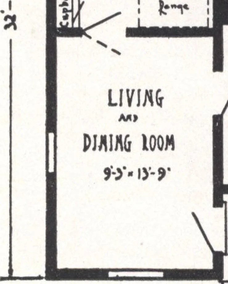 An illustration from Bennett better-built, ready-cut homes, catalog no. 21, 1922, leaf 65