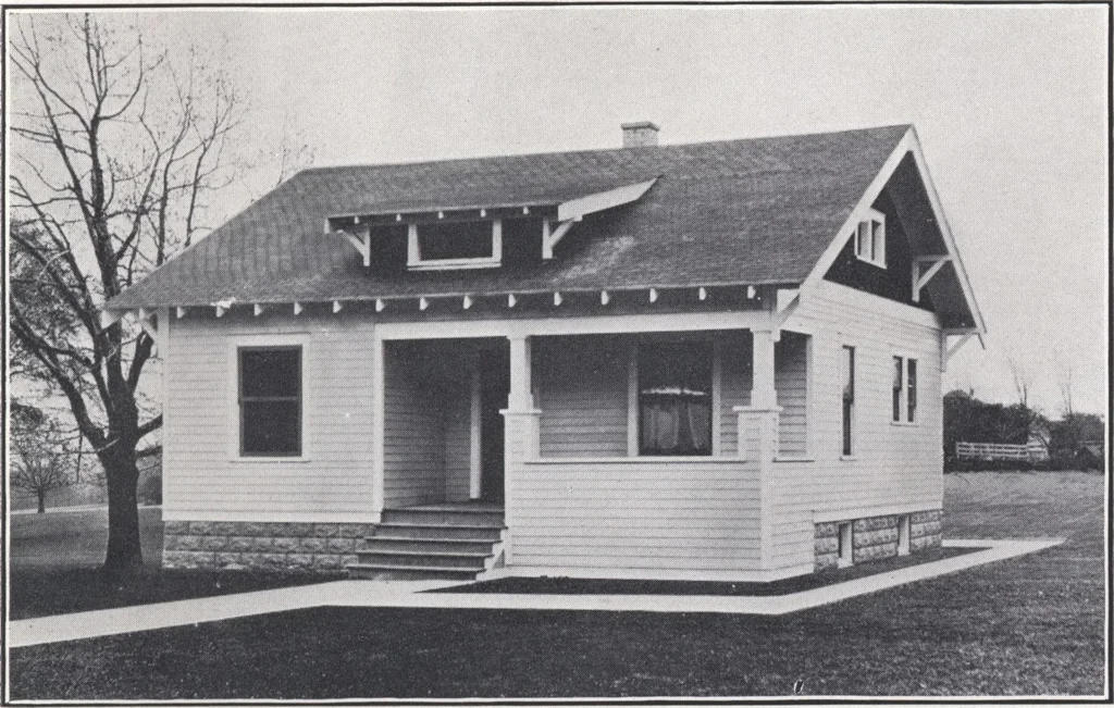 An illustration from Bennett better-built, ready-cut homes, catalog no. 21, 1922, leaf 66