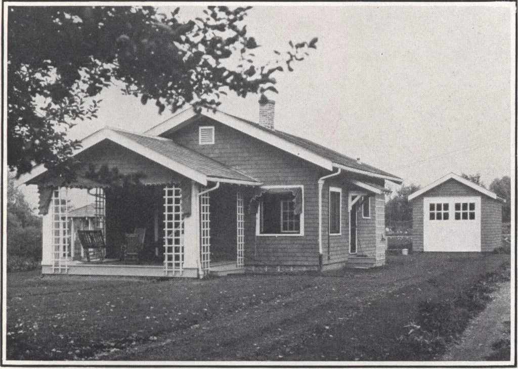 An illustration from Bennett better-built, ready-cut homes, catalog no. 21, 1922, leaf 68