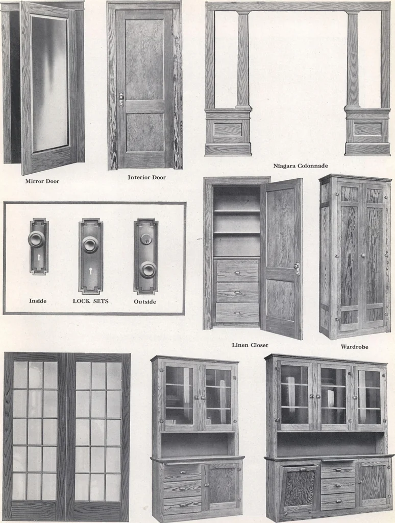 An illustration from Bennett better-built, ready-cut homes, catalog no. 21, 1922, leaf 70