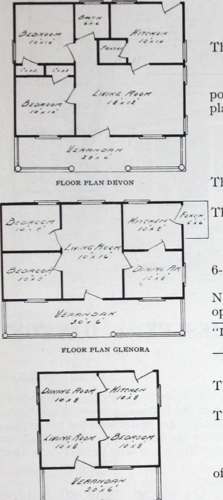 An illustration from Readi-cut houses (frame or brick veneer) : substantial, warm, comfortable, attractive : manufactured in our mills in Toronto, Ottawa, Vancouver ..., 1915, leaf 14