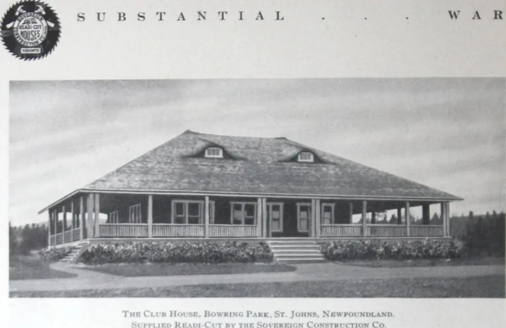 An illustration from Readi-cut houses (frame or brick veneer) : substantial, warm, comfortable, attractive : manufactured in our mills in Toronto, Ottawa, Vancouver ..., 1915, leaf 5